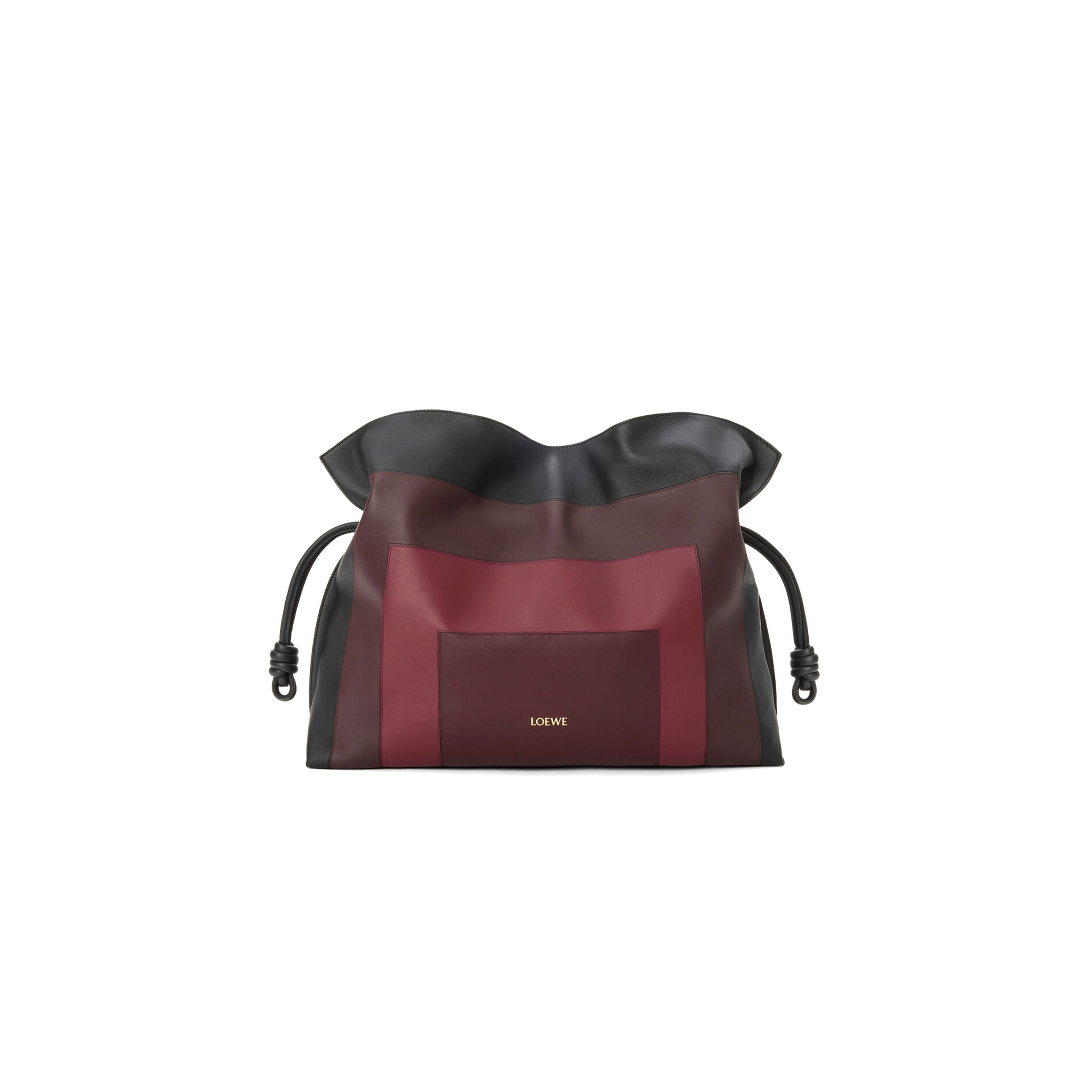 LOEWE X ALBERS XL FLAMENCO CLUTCH IN NAPPA CALFSKIN A411X12X40 (44.7*34.5*21.5cm)